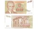 Jugoslavija 5000 dinara 1993. UNC nizak serijski broj slika 1
