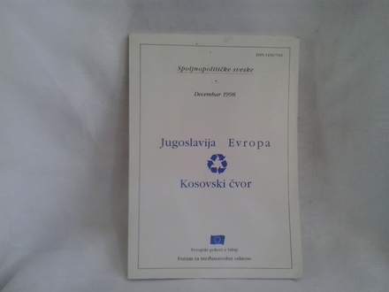 Jugoslavija Evropa Kosovski čvor
