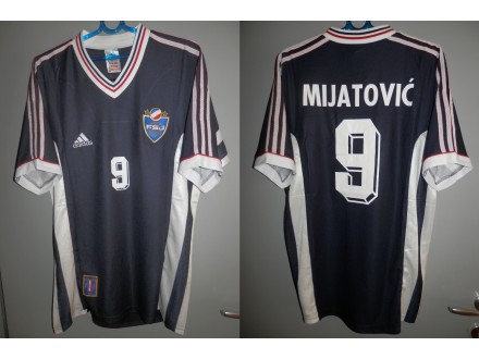 Jugoslavija dres Predrag Mijatović 9 Yugoslavia 1998 WC