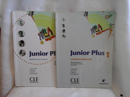 Junior plus 1 francuski jezik za 5 peti DATASTATUS