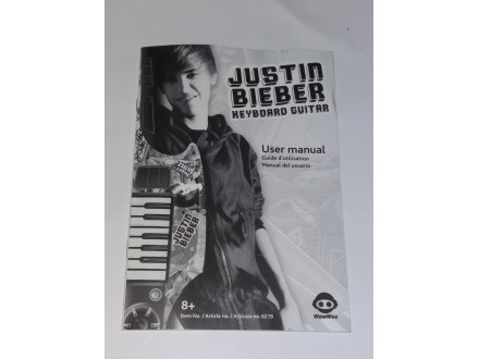 Justin Bieber keyboard guitar user manual