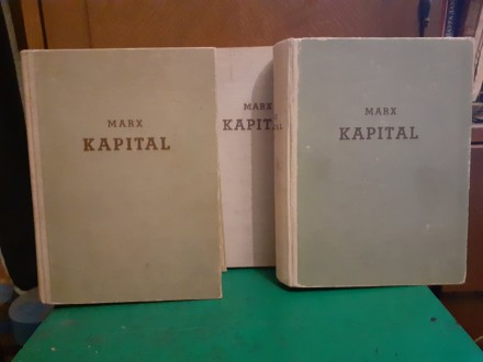 KAPITAL  I, II, III - KARL MARX
