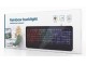 KB-UML-03 Gembird Rainbow multimedijalna tastatura sa pozadinskim osvetljenjem, US layout USB slika 4