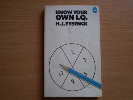 KNOW YOUR OWN I.Q., H.J.Eysenck