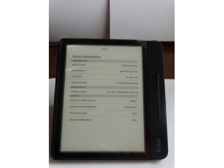 KOBO FORMA 8.0` Ebook reader sa osvetljenjem