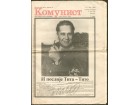 KOMUNIST novine I POSLIJE TITA - TITO 09.05.1980