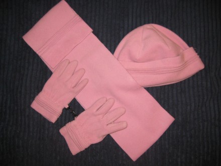 Kapa, sal i rukavice za devojčice