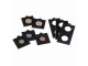 Kartončići  crna boja samolepljivi 17,5 mm slika 1