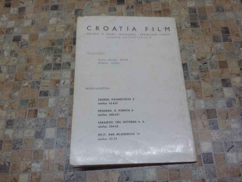 Katalog filmova - Croatia film 1971-1972