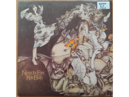 Kate Bush ‎– Never For Ever ITALY 1980 NEAR MINT