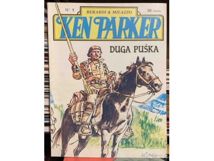 Ken Parker 1 - DUGA PUŠKA - broširano A4
