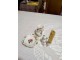 Keramički ukrasni set predmeta, vaza, svećnjak, posuda slika 1