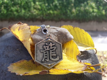 Kineski kanji horoskop zmaj privezak,Kineski zodiak