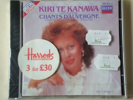 Kiri Te Kanawa, Canteloube - Chants D`Auvergne (Vol. 1)