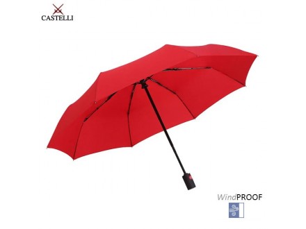 Kišobran Castelli Firenca sklopivi crveni - Novo