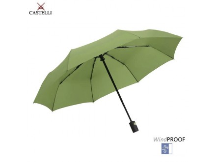 Kišobran Castelli Firenca sklopivi zeleni - Novo
