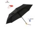 Kišobran na rasklapanje Castelli Monaco crni - Novo slika 1