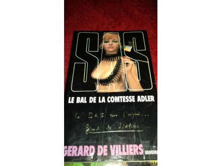 Knjiga na Francuskom-SAS-Le Bal De La Comtesse Adler