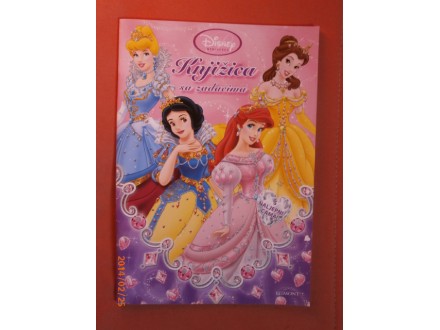 Knjizica sa zadacima ( Disney princeza ) s naljepnicama