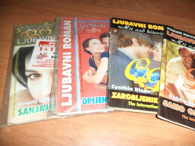 Ljubavni romani kupindo 20 knjiga