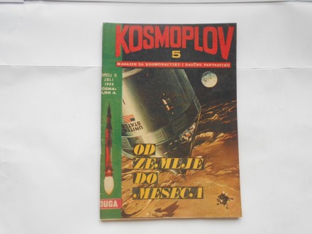 Kosmoplov,br,5 jul.1969. časopis za kosmonautiku