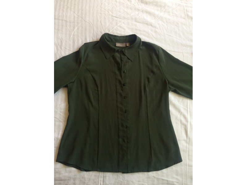 Košulja tamno zelena boja, croft&;barrow, vel.M