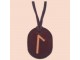 Kožna ogrlica runa amulet Laguz slika 2