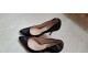 Kozne crne zenske cipele-salonke slika 5