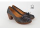 Kožne ženske cipele na štiklu K1868TT slika 1