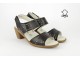 Kožne ženske sandale - Sandalete na štiklu 1670CR slika 1