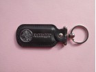 Kožni privezak za ključeve sa natpisom `Хиландар`