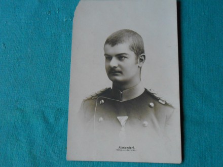 Kralj Aleksandar Obrenović(1876-1903)(slika-1890)/XIV-1