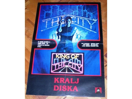 Kralj diska, T. Kertis, 1986. -  filmski plakat