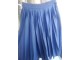 Kraljevsko plava plisirana suknja S slika 3