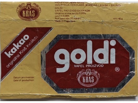 Kras cokolada Goldi