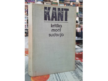 Kritika moći suđenja - Immanuel Kant