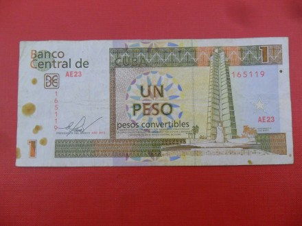 Kuba-Cuba 1 Peso 2013, P7807