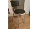 Kuca - crna barska stolica sa tvrdim naslonom IKEA slika 5