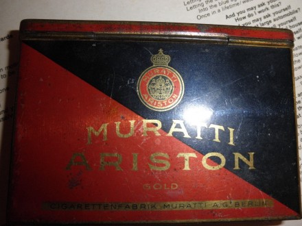 Kutija za cigarete Muratti Ariston