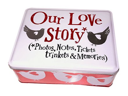 Kutija za sitnice - Our Love Story Tin - Brightside
