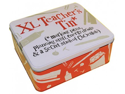 Kutija za sitnice - Teacher Tin, XL - Brightside