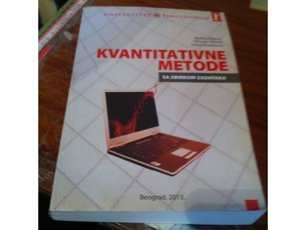 Kvantitativne metode sa zbirkom zadataka Nikolić