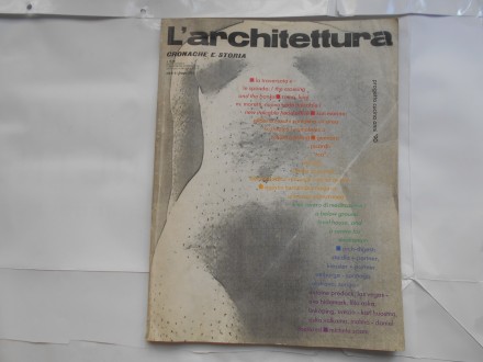 L architettura  jun 1991. -  ital. časopis arhitektura,