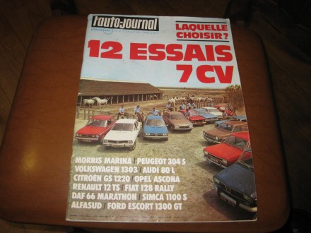 L`auto - Journal No 12/1974 (italijanski)