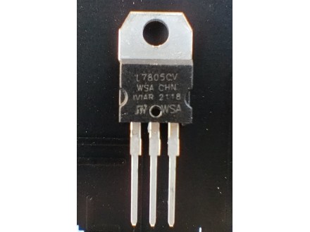 L7805CV linearni regulator napona izlaz 5VDC