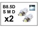 LED Sijalica - B8.5D za instrument tablu - 2 komada slika 1