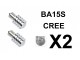 LED Sijalica - BA15S CREE 4W - BELA - 2 komada slika 1