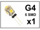 LED Sijalica - G4 - 5 SMD - 1 komad slika 1