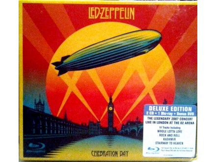 LED ZEPPELIN - DELUXE EDITION  2CD + 1 BLUE RAY + DVD