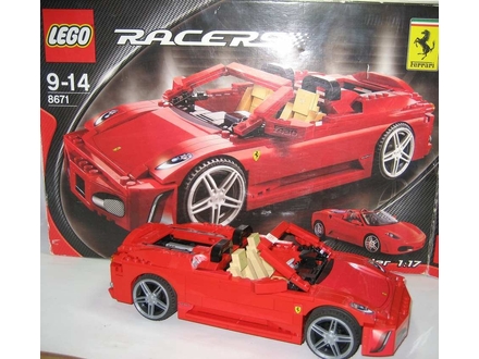 LEGO 8671 FERRARI F430 1:17 (4P-CR158)